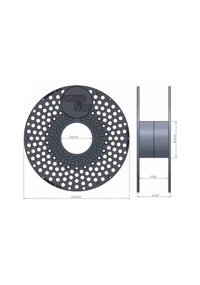 Azurefilm Pla Original 1.75mm Turuncu 1000g Filament