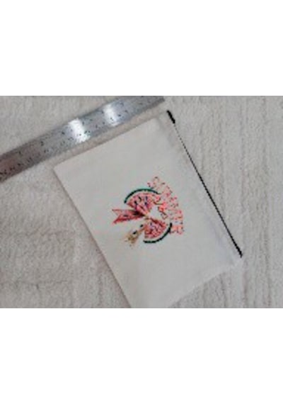 Wisheratelier Yaz Temalı Eğlenceli Bez Clutch El Çantası Çok renkli