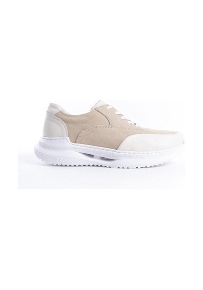 Mubiano Hakiki Deri Mbkry301-vz Erkek Vizon Sneaker & Spor Ayakkabı Vizon