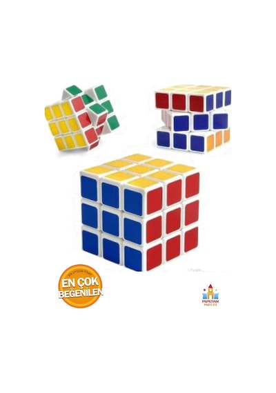Akıl Küpü Rübik Küp Eğitici Zeka Oyunu 3x3 Sabır Küpü
