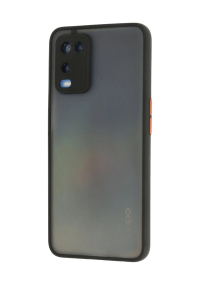 Oppo A54 4g Kılıf Montreal Silikon Kapak - Siyah -
