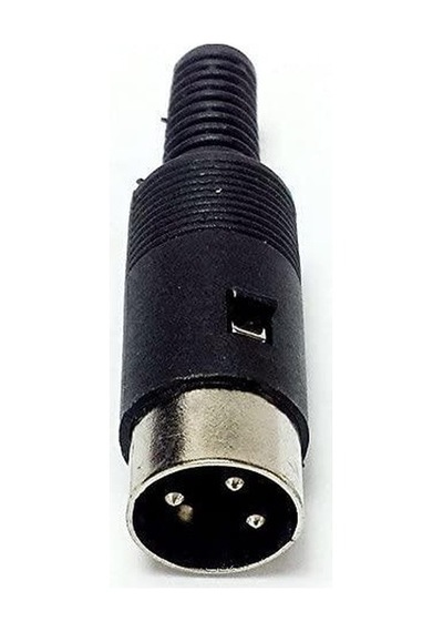 Din Konnektör - 3 Pin - Erkek