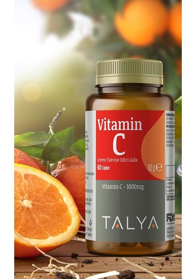 Vitamin C 1000mg 60 Tablet 3 Paketi
