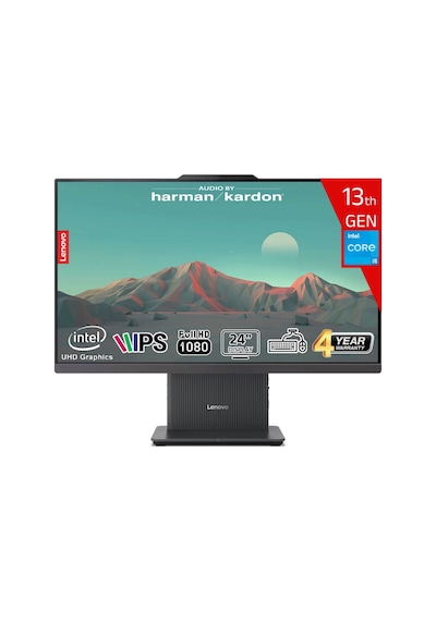 Lenovo IdeaCentre AIO 24IRH9 F0HN0057TR i5-13420H 8 GB 256 GB SSD 23.8" Free Dos AIO Masaüstü Bilgisayar