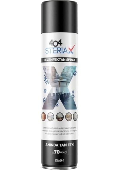 404 Steriax 500Ml El Arac Ev Dezenfektani S.Bak Onayli 504631940