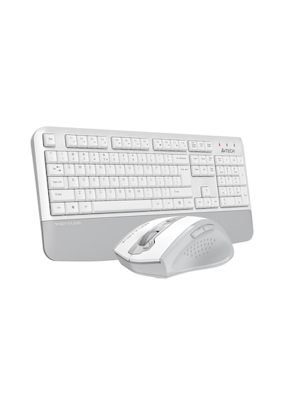 A4tech Fg2500s Plus Kablosuz Q Trk Beyaz Klavye - Mouse Set Optik