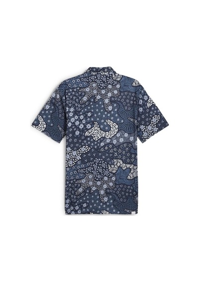 Puma Cloudspun Bloom Camo Golf Polo Tshirt Çok Renkli