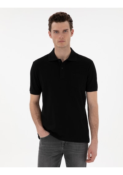 Pierre Cardin Erkek Siyah Tişört Basic 50302538-vr046 Siyah