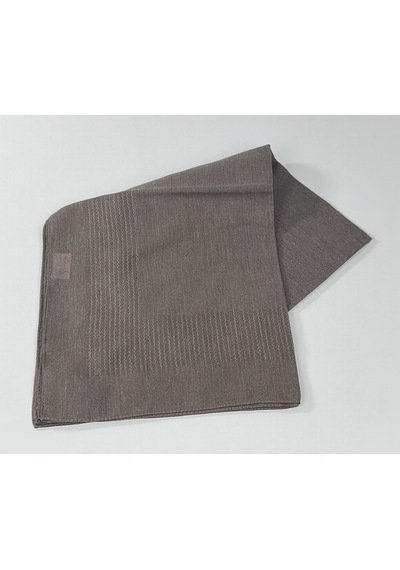 Miray Pano Pamuk Eşarp - 95 X 95 - 0620 Koyu Vizon