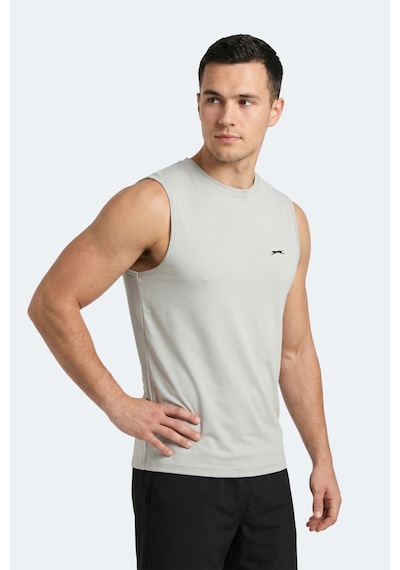 Slazenger Kıngshıll Erkek Açık Gri Tişört