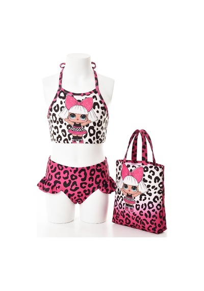 Modanino Kız Çocuk Çantalı 3'lü Mayo Takımı Çanta+mayo+bikini 3-10 Yaş 12649n Fuşya - Beyaz Modanino Kız Çocuk Çantalı 3'lü Mayo Takımı Çanta+mayo+bikini 3-10 Yaş 12649n Fuşya - Beyaz