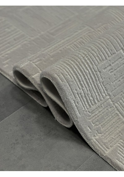 Woolen Halı Palace Modern Akrilik Halı 4858 Grı Renkli