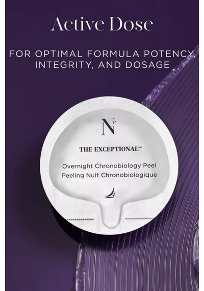 Noble Panacea The Exceptional Overnight Chronobiology Peel 8x4ml, Gece Boyu Cilt Dokusu Yenileyici Lüks Peeling