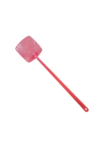 Plastik Sinek Öldürücü Uzun Saplı Dayanıklı Sinek Raketi Stokta Olan Renk Gönderilir Sineklik