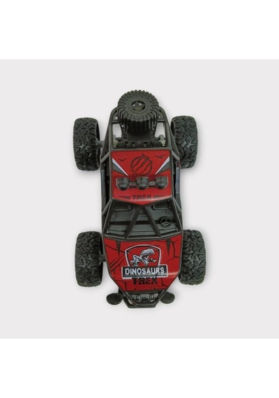 Çek Bırak Cross Buggy Araba - Kırmızı Lisinya Çok Renkli