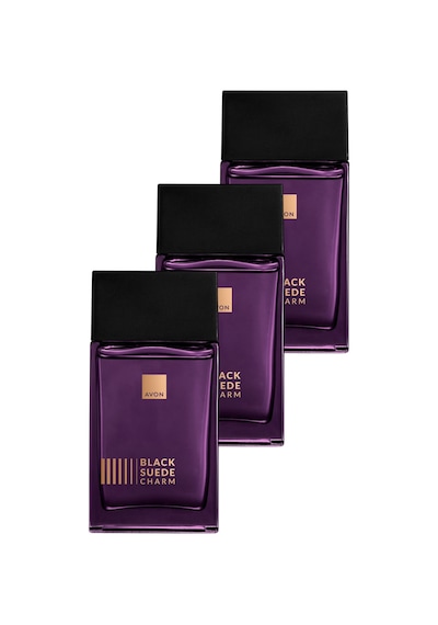 Black Suede Charm Erkek Parfüm Edt 100 Ml. Üçlü Paket Odunsu