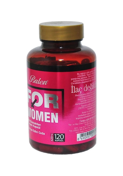 Balen For Women Bitkisel Forwoman Kapsül 620 MG x 120 For Woman