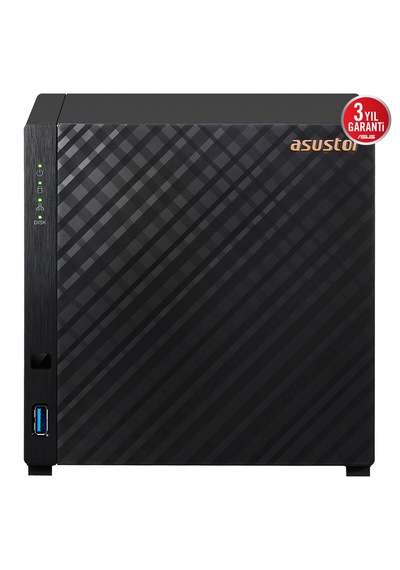 Asustor 4diskli Realtek Qc-1gb Ram-2.5gbe Nas Server As1204t