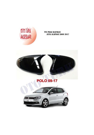 Vw Polo Yarasa Batman Ayna Kapağı 2009 2017 Piano Black
