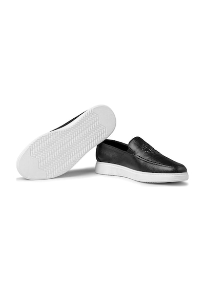 Stamped Hakiki Deri Erkek Günlük Ayakkabı, Loafer Ayakkabı, Hafif Ayakkabı, Yazlık Ayakkabı