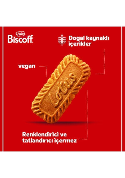 Biscoff Mini Bisküvi 50 6,25 G Karamelize Kahve Yanı Lezzetli Atıştırmalık 6'lı Set