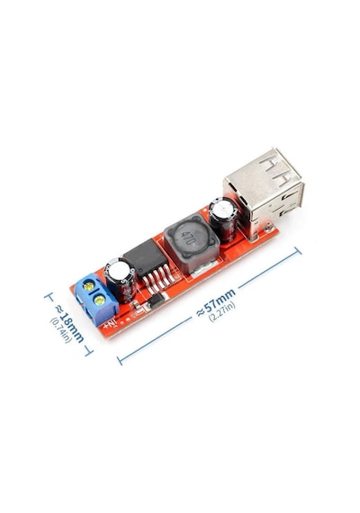 Lm2596 Dual Usb Modül