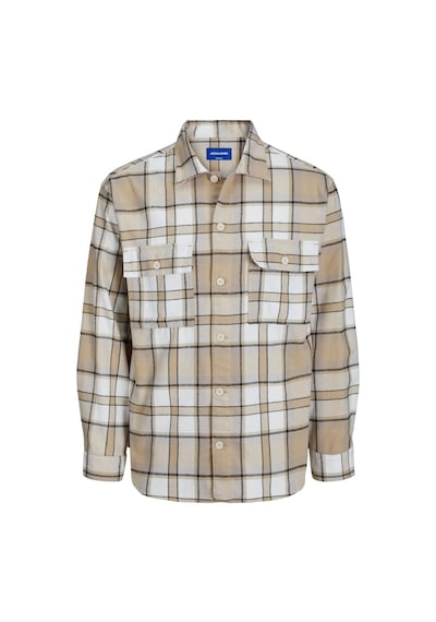 Jack & Jones Jack&jones Rahat Kesim Uzun Kollu Bej Erkek Gömlek 12245681 Bej