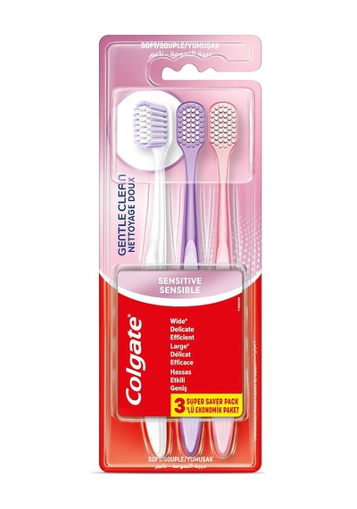 Gentle Clean Diş Fırçası 2+1 Açık Ahşap