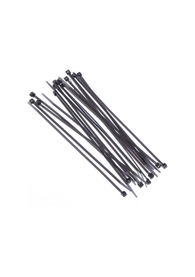 Tr Tek-iş 523709 Kablo Bağı 20 Adet, Siyah, 140x2.5mm Genel