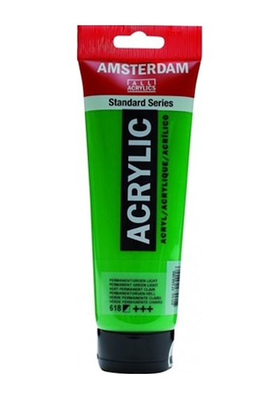 Amsterdam Permanent Açık Yeşil 120 ml Akrilik Boya 618 P-111887