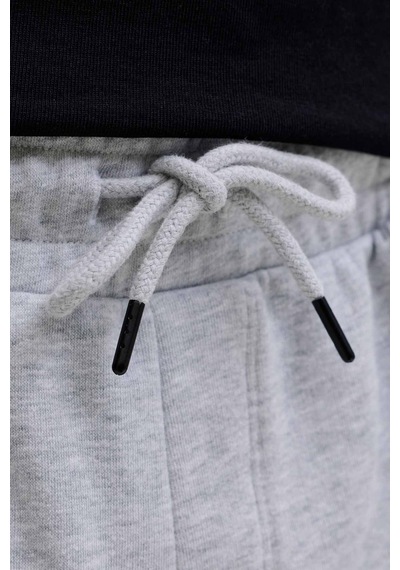 Jack & Jones Jpstkane Soho Sweat Short A Grı Mel Erkek Şort 000000000102684561 Gri