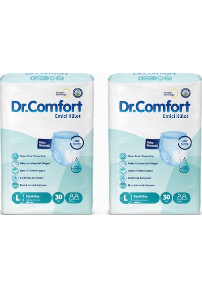 Dr. Comfort Emici Külot Hasta Bezi  L 2 x 30'lu