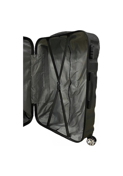 Mygeppetobag %100 Abs Kullanışlı Darbeye Dayanıklı Kabinboy Valiz Siyah