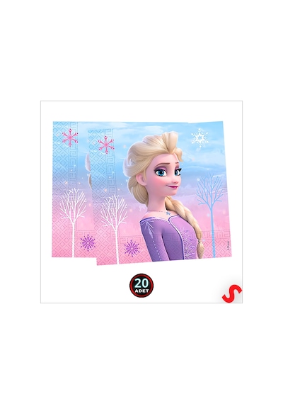 Frozen 2 Wind Spirit Peçete - 33cm X 33cm - 20 Adet 0-99