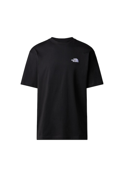 The North Face Essential Oversize Simple Dome Erkek T-shirt Siyah-siyah