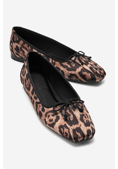 Luvi Shoes Alıa Siyah Sarı Desenli Saten Fiyonklu Kadın Babet Ayakkabı Siyah - Sarı Luvi Shoes Alıa Siyah Sarı Desenli Saten Fiyonklu Kadın Babet Ayakkabı Siyah - Sarı