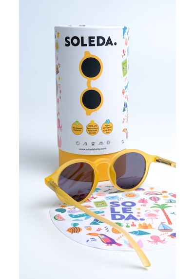 Soleda 3-6 Yaş Çocuk Güneş Gözlüğü Honey Bee