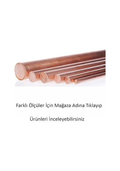 4 Mm Bakır Çubuk Saf 50 Cm 478784062
