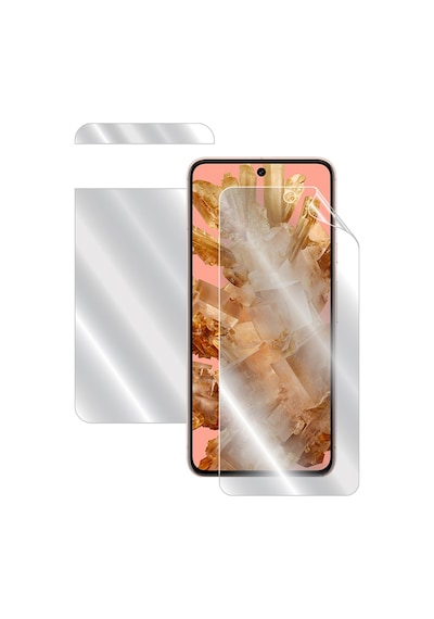 Google Pixel 8 İçin Ipg Hydrogel Tam Kaplama Ekran Ve Arka Koruma