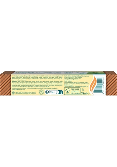 Botanique Plak Karşıtı Komple Bakım Organik Diş Macunu 2 x 75 ML