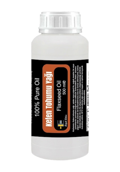 Tos The Organic Spices Soğuk Sıkım Keten Tohumu Yağı 500 ML