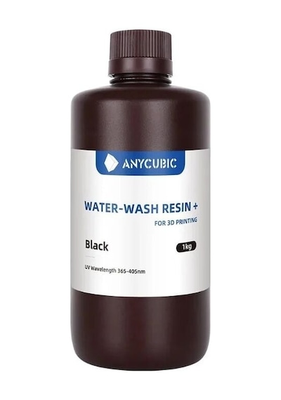 Anycubic Water Washable Suda Yıkanabilir Uv Siyah Reçine 1kg