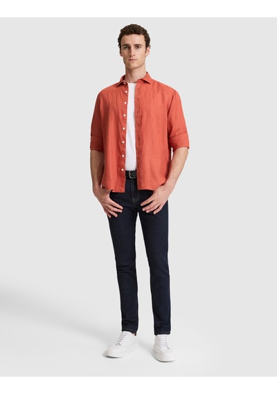 Pierre Cardin Erkek Kiremit Gömlek Desenli 50320945-vr031