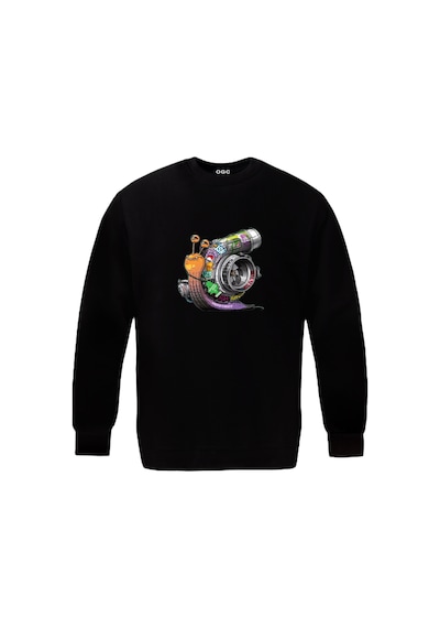 Ogc Salyangoz Unisex Sweatshirt Siyah