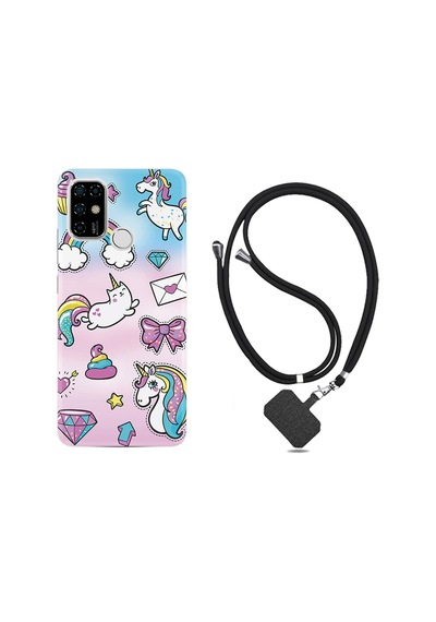Casper Via F20 Kılıf Boyun Askılı Unicorn Mektup 1800