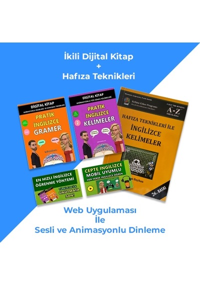 HAFIZA TEKNİKLERİ İLE İNGİLİZCE MOBİL UYGULAMALI EĞİTİM SETİ