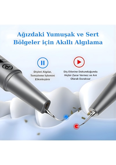 Npo M1 5mp Kameralı Uv'li 5 Modlu Ultrasonic Tartar Plak Pet Diş Temizleme Cihazı