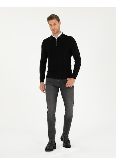 Pierre Cardin Erkek Antrasit Jean Pantolon 50295871-vr006 Antrasit