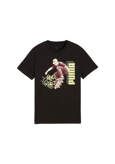 Puma Mıd90s Graphıc I Genç Tişört 688464 01 Siyah