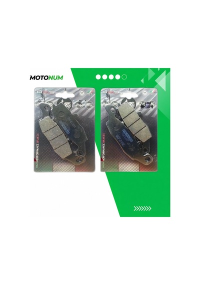 Kawasaki Vn 900 Custom Ön Ve Arka Fren Balata Takımı Rms Mtn2355